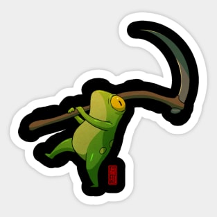 Reaper Frog Sticker